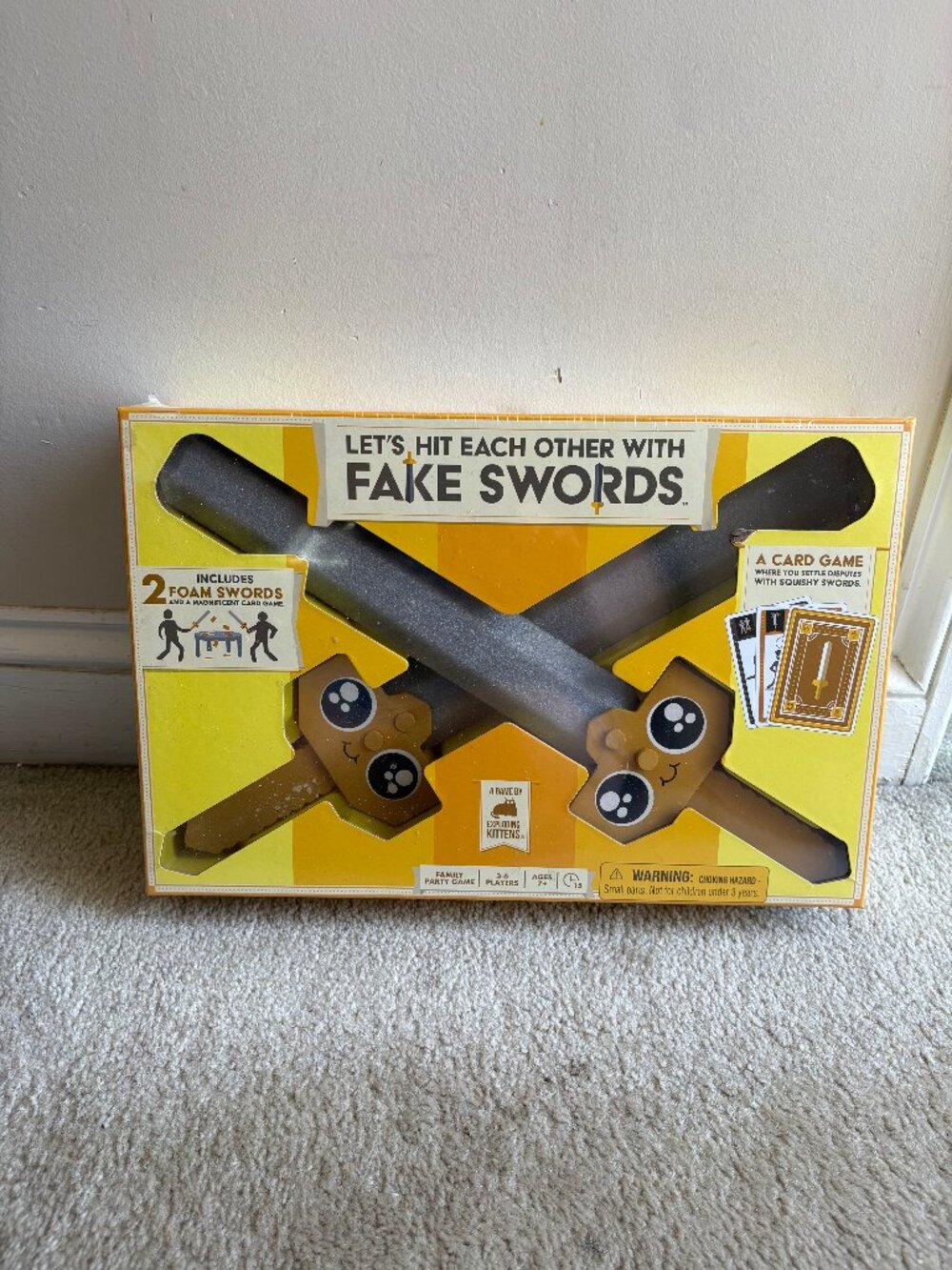 NEW - Exploding Kittens Let's Hit Each Other with Fake Swords